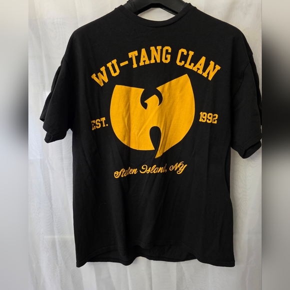 Hot Topic Other - Hot Topic Black and Yellow Wu-Tang Clan Tee